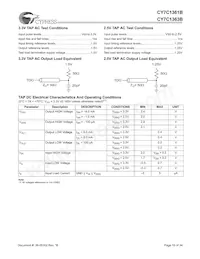 CY7C1363B-100AC Datasheet Pagina 19