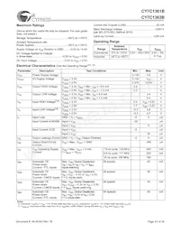 CY7C1363B-100AC Datasheet Pagina 23