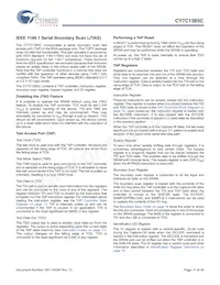 CY7C1365C-133BZI Datasheet Page 11
