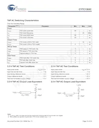 CY7C1365C-133BZI Datasheet Page 15