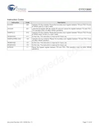 CY7C1365C-133BZI Datasheet Page 17