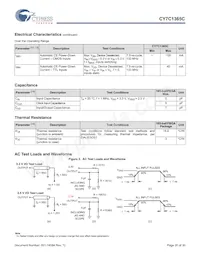 CY7C1365C-133BZI Datasheet Page 20