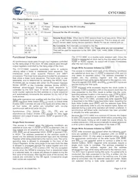 CY7C1368C-166AXCT Datasheet Pagina 6