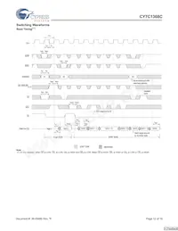 CY7C1368C-166AXCT Datenblatt Seite 12