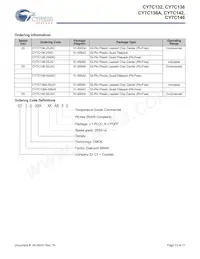 CY7C136A-55NXIT Datasheet Pagina 13