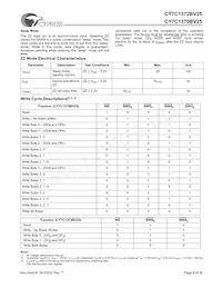CY7C1370BV25-167AC Datenblatt Seite 8