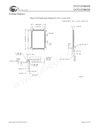 CY7C1370BV25-167AC Datasheet Page 23