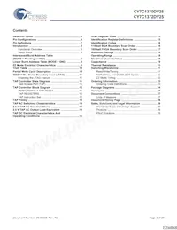 CY7C1370DV25-250AXCT Datenblatt Seite 3