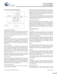 CY7C1370DV25-250AXCT Datasheet Page 12