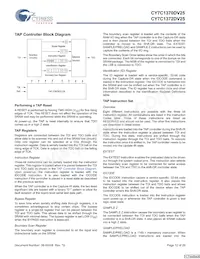 CY7C1370DV25-250AXCT Datasheet Pagina 12