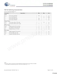 CY7C1370DV25-250AXCT Datasheet Page 14