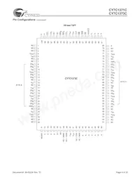 CY7C1371C-100AC Datasheet Page 4