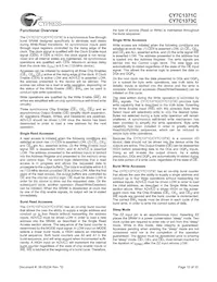 CY7C1371C-100AC Datenblatt Seite 12