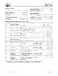 CY7C1371C-100AC Datasheet Page 23