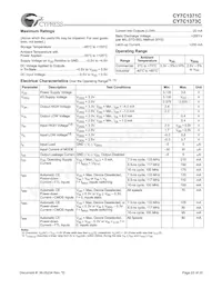 CY7C1371C-100AC數據表 頁面 23