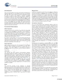 CY7C138-25JXI Datasheet Page 14