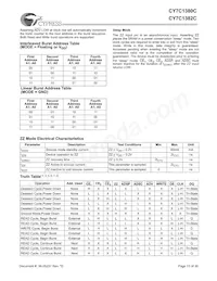 CY7C1380C-167BZI Datasheet Page 13