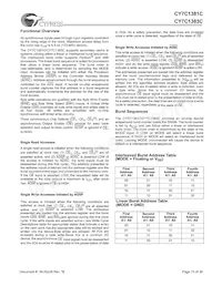 CY7C1381C-100AC Datenblatt Seite 13
