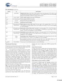 CY7C1381F-133BGCT Datasheet Pagina 7
