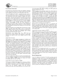 CY7C1386C-167AC Datenblatt Seite 11