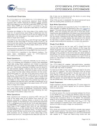CY7C1392CV18-250BZC數據表 頁面 8