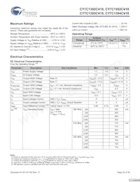 CY7C1392CV18-250BZC Datasheet Page 20
