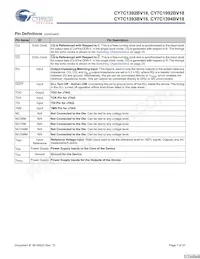 CY7C1393BV18-278BZC Datasheet Page 7