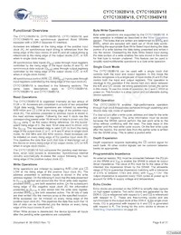 CY7C1393BV18-278BZC Datasheet Page 8