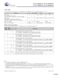 CY7C1393BV18-278BZC Datasheet Page 10