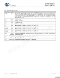 CY7C1393CV18-250BZXC Datasheet Pagina 5
