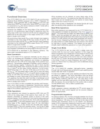 CY7C1393CV18-250BZXC Datenblatt Seite 6