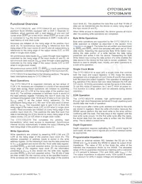 CY7C1393JV18-300BZXC數據表 頁面 6