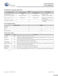 CY7C1393JV18-300BZXC Datasheet Page 15