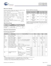 CY7C1393JV18-300BZXC Datasheet Page 18