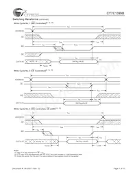CY7C1399BL-12ZXCT Datasheet Page 7