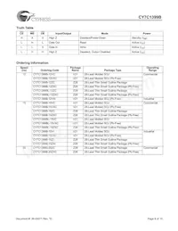CY7C1399BL-12ZXCT Datasheet Page 8