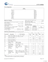 CY7C1399BN-15VXAT Datasheet Page 2
