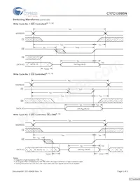 CY7C1399BNL-15ZXCT Datasheet Page 5