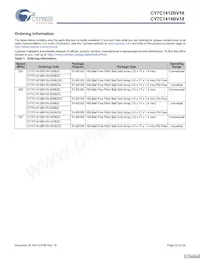 CY7C1412BV18-250BZC Datasheet Pagina 22