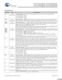 CY7C14141KV18-300BZXC Datasheet Page 7