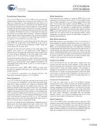 CY7C1414BV18-250BZXI Datenblatt Seite 6