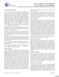 CY7C1415BV18-250BZI數據表 頁面 8