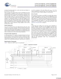 CY7C1415BV18-250BZI Datasheet Page 9