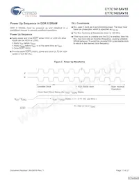 CY7C1420AV18-200BZCT Datasheet Page 17