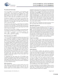 CY7C1420BV18-200BZCT Datasheet Page 8