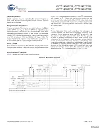 CY7C1420BV18-200BZCT Datasheet Page 9