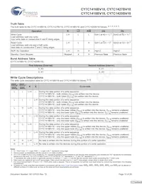 CY7C1420BV18-200BZCT Datasheet Page 10