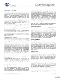CY7C1420JV18-250BZI Datasheet Page 8