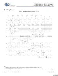 CY7C1420JV18-250BZI Datasheet Page 23