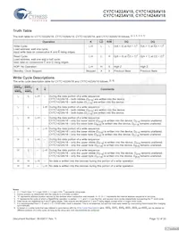 CY7C1423AV18-267BZC Datasheet Page 12